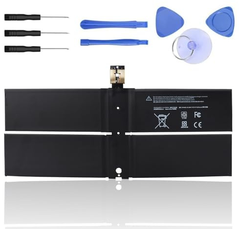 OPAHUTER DYNK01 G3HTA036H Laptop-Akku-Ersatz für Microsoft Surface 1. Generation Laptop 1769 2017, Surface Laptop 1782 13,5'', 2-LQN-00004 DAG-00003 KSR-00001 45,2 Wh 5970 mAh