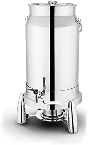CWCQGH Dispensador de Cerveza con Enfriador, dispensador de Bebidas de Acero Inoxidable, Accesorios de Barra para el hogar, dispensador de Bebidas de Gran Capacidad de 11 litros