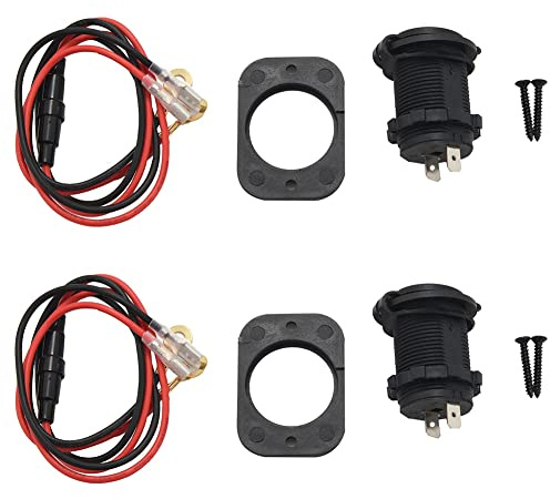 2X Cigarette Lighter Distributor 12V Car Cigarette Lighter Adapter Socket