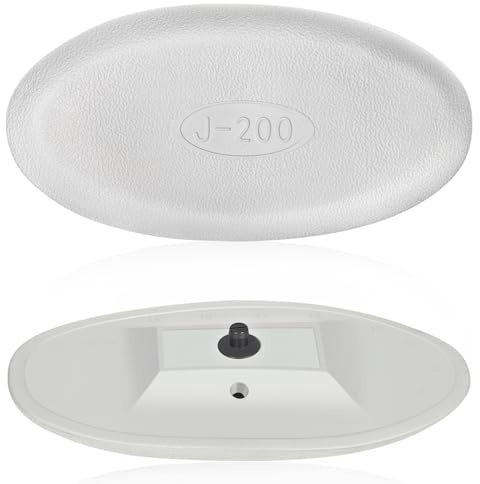Bonbo Paquete de 2 almohadas ovaladas grises para jacuzzi 2008-actual J-200 Series jacuzzi, incluye J-230 J-235 J-245 J-270 J-275 J-280