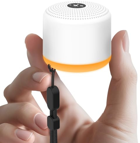 Soothing Sounds White Noise Machine Portable Sleep Machines with 30 Relaxing Sounds 12 Color Options 5 Adjustable Brightness 32 Volume Levels 4 Timer for Baby and Adult Perfect for Home Travel Office