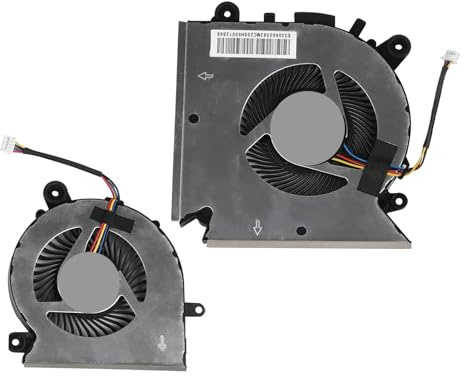 RWAJZAX Cooling Fan CPU GPU Coolers Computer Replacement Cooling Fan Radiators For GF65 GF65 Thin 10SD 10SDR 10SE Laptop Replacement