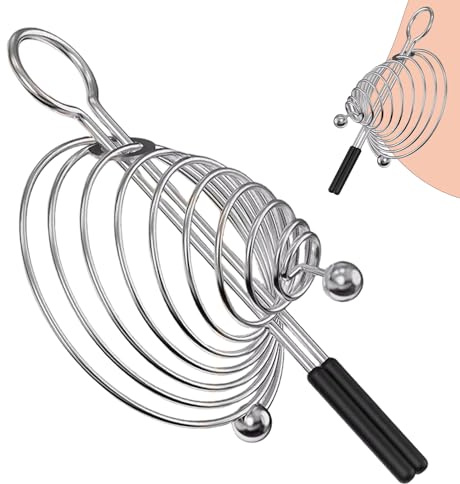 Yasexx 2PC Nipple Clamp For Women Stainless Steel Brustklemmen Adjustable Spring Nippelklemme Breast Stimulators Restraints Fetish Sm Sexspielzeug FüR Paare Bruststimulator Brustwarzen