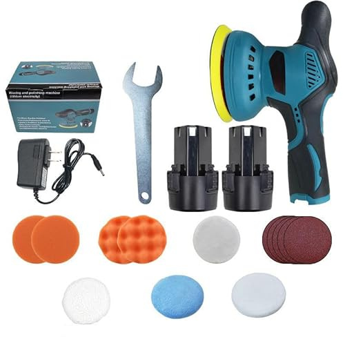 Cordless Car Buffer Polisher for Lexus Coupe LC500 / Convertible/Convertible Inspiration Series, Variable Speed Car Polisher for Car Detailing, Low Noise Buffing Machine with Accessories