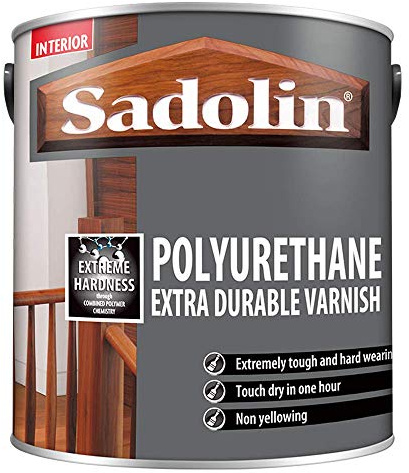 Sadolin Polyurethane Extra Durable Varnish - Gloss - 1L