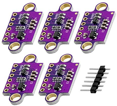 AZDelivery 5 x VL53L0X Time of Flight Sensor 940nm kompatibel mit Arduino inklusive E-Book!