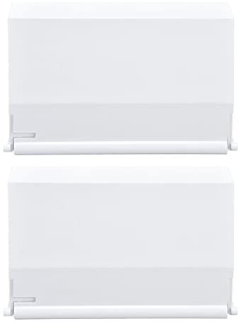 Tapa de Skimmer de Piscina, 2 Piezas Compuerta Skimmer Deflector de Vertedero de Puerta de Skimmer de Piscina con Esponja Kit de Repuesto para Piscina de Tierra 7,68 X 5,35 Pulgadas