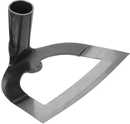 YARNOW Cava in Acciaio Manganese per Giardinaggio, Strumento di diserbo e allentamento del Terreno, Ideale per orto, Semina e Coltivazione, Dimensioni compatte 21,3 x 14 x 12,2 cm