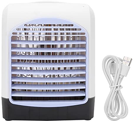 Mini-Schreibtisch-Luftkühler, tragbar, USB-Stromversorgung, Aromatherapie, Ventilator, Kühlventilator, Gesundheitsvorsorge für Zuhause und Büro