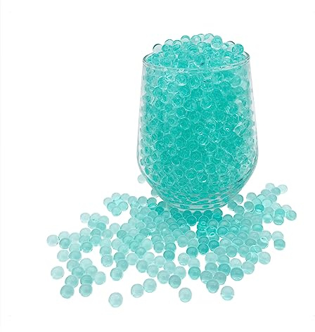 KONFEN Perlas de Agua, 20000 Bolas de Gel Verde, 100g Bolas Hidrogel Perlas de Gel Bolitas No Tóxico Water Beads para Planta Flores Decoración (Verde)