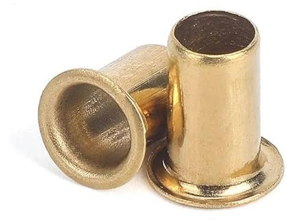 100 Stück Messing-Hohlrohrnieten M0,9 M1,3 M1,5 M1,7-M1,5 x 2,5-100 Stück