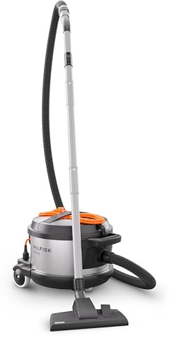 Nilfisk Gewerbesauger VP930 PRO HEPA S2 EU Silber Industriesauger mit Hepa Filter 15 Liter, Kabellänge 15 m, für die Reinigung im Innen- & Außenbereich, für Hotel, Schule, Krankenhaus, Werkstattsauger