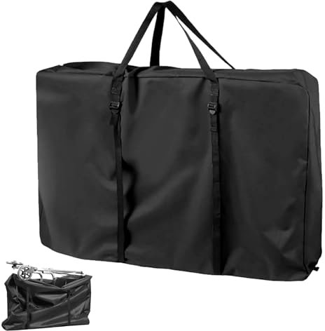 Borsa per il trasporto per sedia a rotelle, 600D per deambulatore, 110 x 74 x 28 cm, grande borsa per il trasporto per deambulatore, walker e sedie da trasporto, borsa da snowboard e scooter