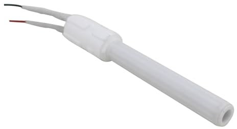 Accenditore in ceramica a pellet per stufa, tubo di riscaldamento, OD11,5 x ID6,5 x L100 mm, 110 mm attraverso 220 V, 350 W, MCH (110 mm)