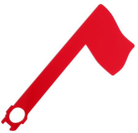 Mipcase Pezzi Per Cassetta Postale Portabandiera Accessori Per Espositore Per Bandiere Piccolo Portabandiera In Acrilico Rosso