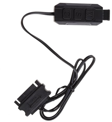 Vynetra 5V 3Pin RGB ARGB Controller Manual Power Supply LED Lighting For Computer Case Chassis Fan ARGB Controller 50cm