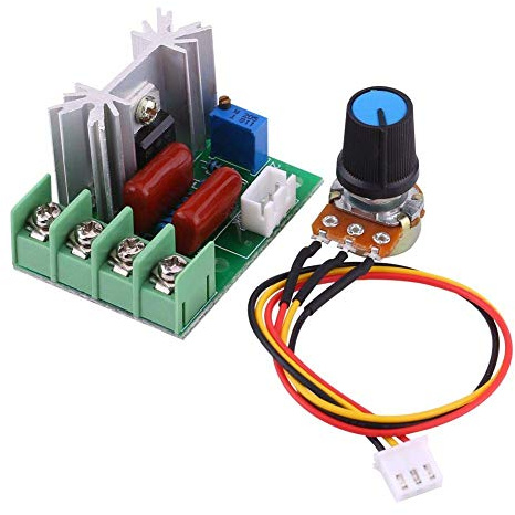 Drehzahlregler 2000w AC 50-220v SCR Spannungsregler Modul Ausgangsspannung Stabilisator Transformator Mit Schalter für Temperatur Motor Drehzahlregler Licht Dimmer
