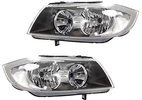 ATEC Germany 2x phares avant Phares principaux H7/H7 gauche + droite Compatible avec BMW Série 3 (E90), 3 Touring (E91)