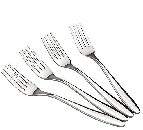 Ramddy 12 Pieces Stainless Steel Forks, Table Dinner Fork Set