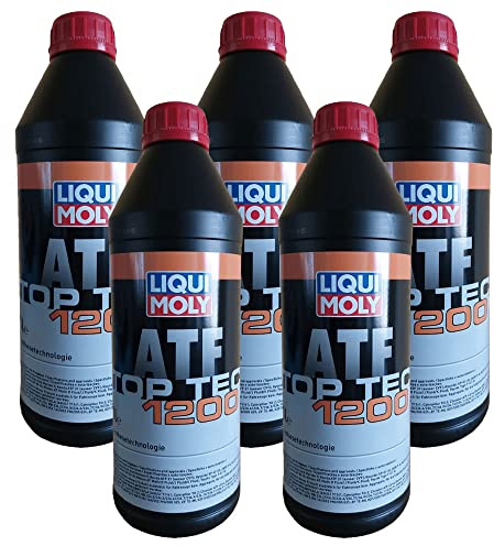 Generico LIQUI Moly 3681 Olio Trasmissione ATF per Cambio Automatico TopTec 1200 ad Alte Prestazioni. Confezione 5 Litri.