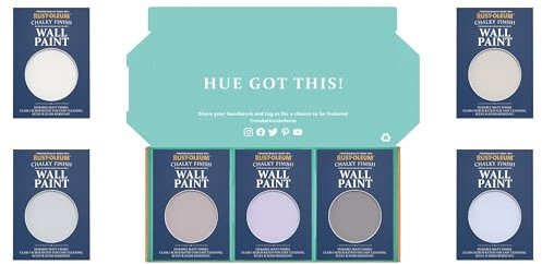 Rust-Oleum Wall Paint in Chalky Finish - Pastel Purples Tester Box