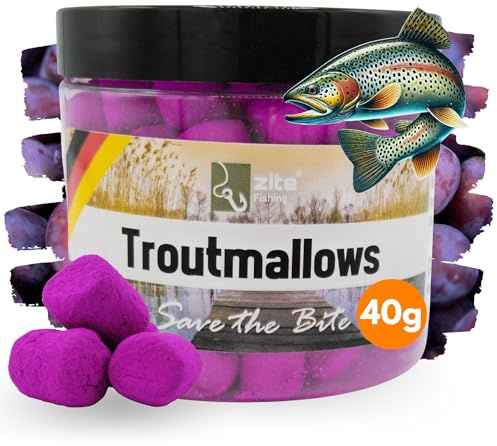 Zite Fishing Trout Mallows Forellenköder - Hochfängiger Forellenteig
