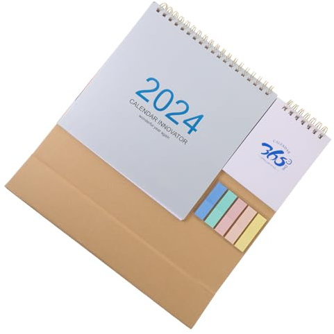 jojofuny Tischkalender Zum Aufzeichnen Und Planen Mit Dicker Materialbeschichtung Gegen Tintenflecken Für Lehrer Und Büroangestellte Kleinen Schreibtischen Oder Theken