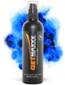 Getmaxxx® Premium Silikon-Lubricant | 200ml | lang anhaltendes Gleitmittel für Sie und Ihn | Made in Germany | Vielfältige Anwendung als Massageöl