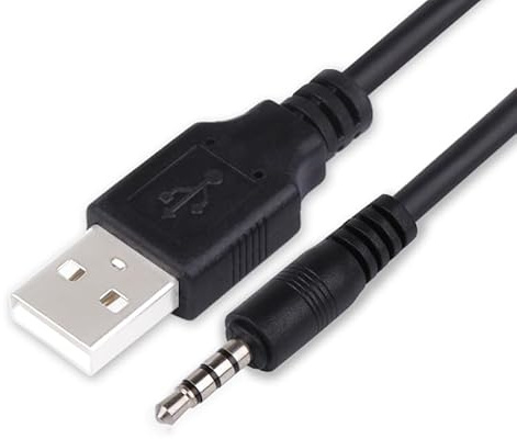 Xingdianfu 3,5 mm Klinke/Stecker auf USB Datenkabel für MP3 / MP4 Player-Auto-Videorecorder-Taschenlautsprechern