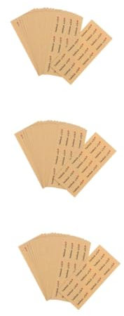 NUOBESTY 720 Blatt Kraftaufkleber für Briefumschläge paketaufkleber bastelmaterial Dekorative Aufkleber Siegeletiketten herzförmig Schild Aufkleber in Herzform Verpackungsaufkleber Streifen