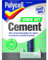 AMK® Polycell Quick Set Cement Polyfilla Filler 2kg Grey Rock Hard in 10 Minutes Sets Underwater Drillable Weatherproof Masonry Concrete Paving