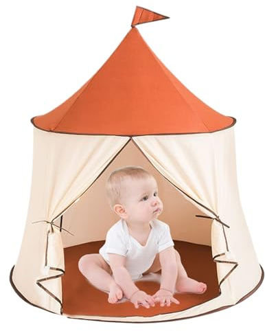 Play Tent - Kids Tent Indoo, Playhouse | Portátil para niños Playhouse Indoor, Games Exterior para Exterior Juguete para Niños PlayhouseLage para Niños Toy