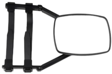 Verre De Recul Miroir Rétroviseur Remorquage Universel Pour Voiture Caravane Remorque Sangle D'extension Vue Arrière Angle Mort Latéral Convexe(1 Piece)