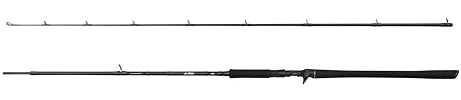 Savage Gear Alpha SG2 Monster BC Baitcasting-Angelrute | Casting-Rute für Süßwasser-Raubfische, Schwimmköder und große Fische | 24+30T Carbon-Blank | Mehrere Größen