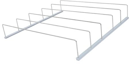 TOYZFRIENDY Distributeur de Canettes de Soda Réglable 40X42 CM pour Congélateur, Organiseur de Boissons pour Réfrigérateur Compartiments Spacieux, Support Robuste pour Conservation et