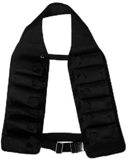 Alipis Ceinture Porte-bière Réglable en Tissu Oxford Résistant, Ceinture à Bière Noire Légère et Portable pour Hommes et Femmes, pour Barbecue, Camping et Loisirs en Plein Air