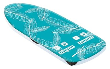 Leifheit Bordsstrykbord Air Board Table Compact, kompakt strykbräda för bord med termo-reflekterande specialöverdrag, 70 x 30 cm strykyta, halkfria fötter, även för ångstrykjärn