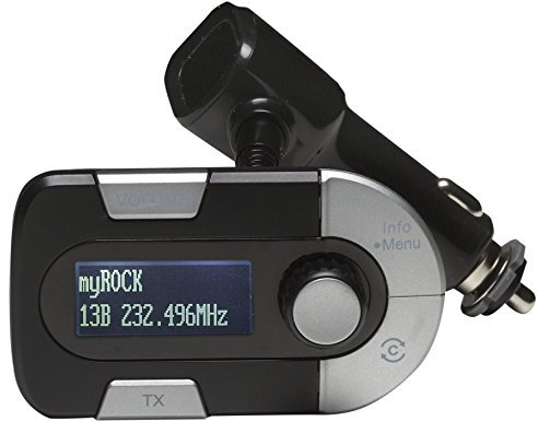 Denver DAB-11 Radio Digital con Receptor para Coche Dab Radio mechero en Negro