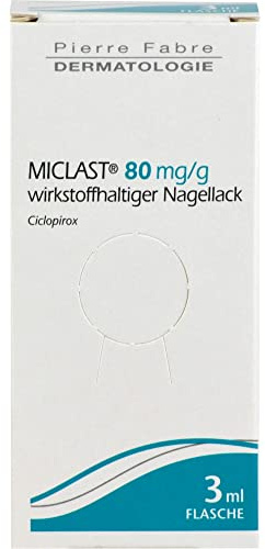 MYCOSTER 80mg/g Wirkstoffhaltiger Nagellack 3 Milliliter