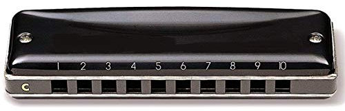 Diatonische Mundharmonika 10 Löcher Blues Harp Tonart C-Mundharmonika Professionelle Musikinstrumente YIJIAN (Farbe : Key of Bb)