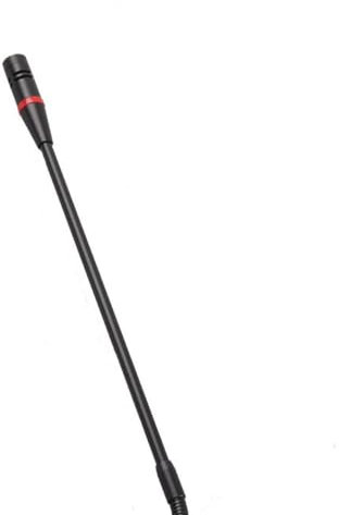 Wokyo Schwanenhalsmikrofon, gerader Stecker, Konferenzmikrofon, 45 cm, 3-polig, flexibles Mikrofon mit Geräuschunterdrückung, Podium, Vorlesung, Schreibtisch, Audio-Übertragung, Mikrofon