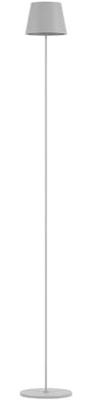 V-TAC VT-7544 Lámpara de pie led táctil Regulable Aluminio Blanco Regulable en Altura 50cm-130cm Cargador USB - SKU 7007