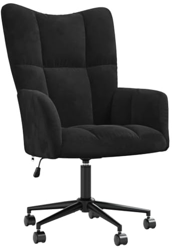 vidaXL Relaxsessel Schwarz Samt
