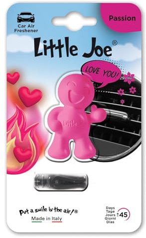 Little Joe OK Mini-Blister +/- 45 Tage frischer Duft im Auto/fresh Air in the Car/parfum frais dans la voiture/profumo fresco in macchina (Pink/Passion)