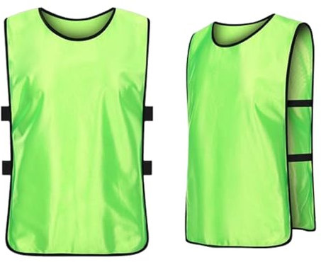 Westen fürs Teamtraining,6-teilige Fußball-Trainingsweste,Fussball/Basketball Trainingsleibchen,Multifarbige Trainingswesten,atmungsaktiv Trainingsleibchen,für Fußball,Basketball,Baseball Training