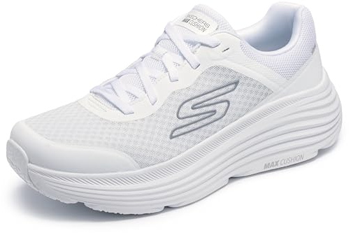 Skechers Men's Max Cushioning Endeavour Sneaker, White, 10.5 Wide