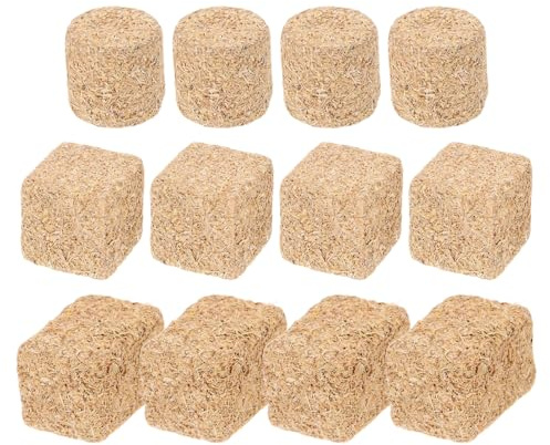 VANZACK 12 Pieces Mini Hay : Straw Master Figure Fake Scene Layout Props - For Mini Home Decor