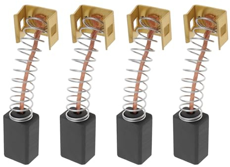 Be In Your Mind 4x Escobillas de Carbón para Motor de Amoladora Angular (6,3 X 8 X 13,5 Mm) Compatible con Einhell TC-AG 125 TC-AG 125/850