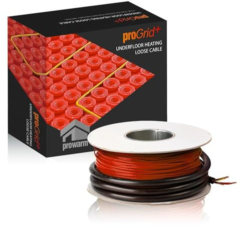 ProWarm™ ProGrid+ Electric Underfloor Heating Cable 150W 76.6m (Covers 7.0m2)