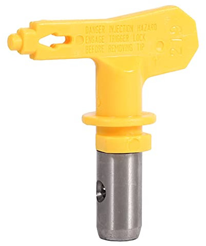 Airless Düse, Haofy Gelbe Airless Spritzpistole Düse Farbspritzpistole TIPP, Reversibel Luftlos Spritzpistolendüsen für Latexfarben, Dispersionen, Rostschutzfarben, 219